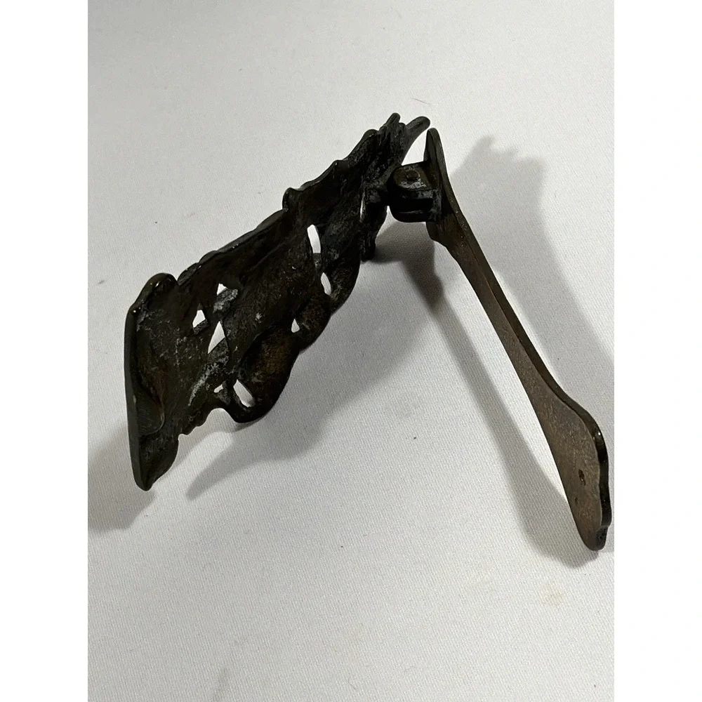 Antique Brass HMS Revenge Ship‎ Door Knocker Nautical Coastal Galleon Decor